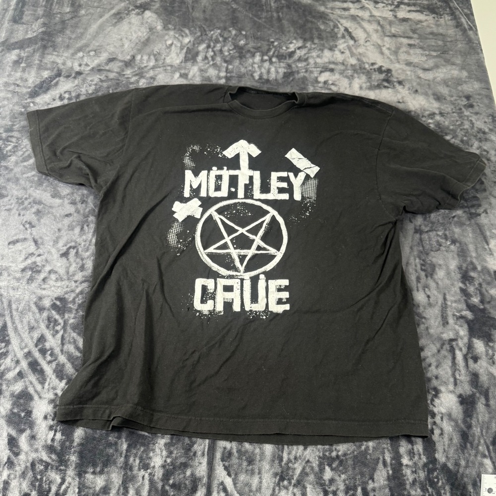 Motley Crue T-Shirt Mens XL Black 2022 The Stadium Tour Graphic Concert Tee